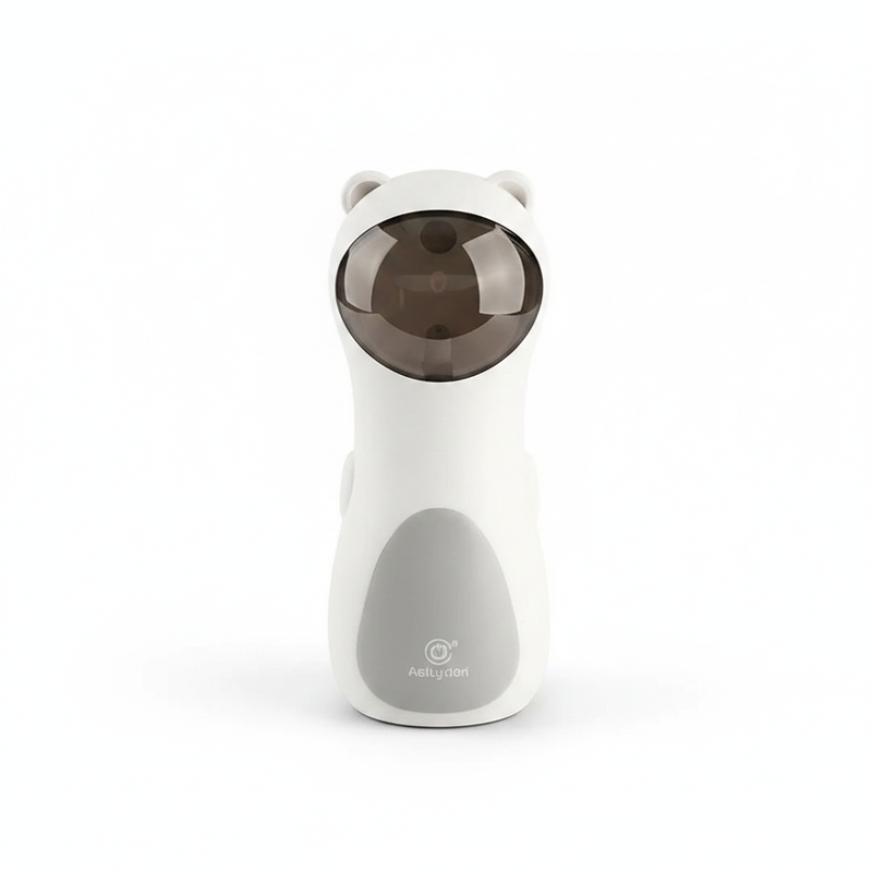Brinquedo Laser Automático para Gato com Timer Giratório Interativo