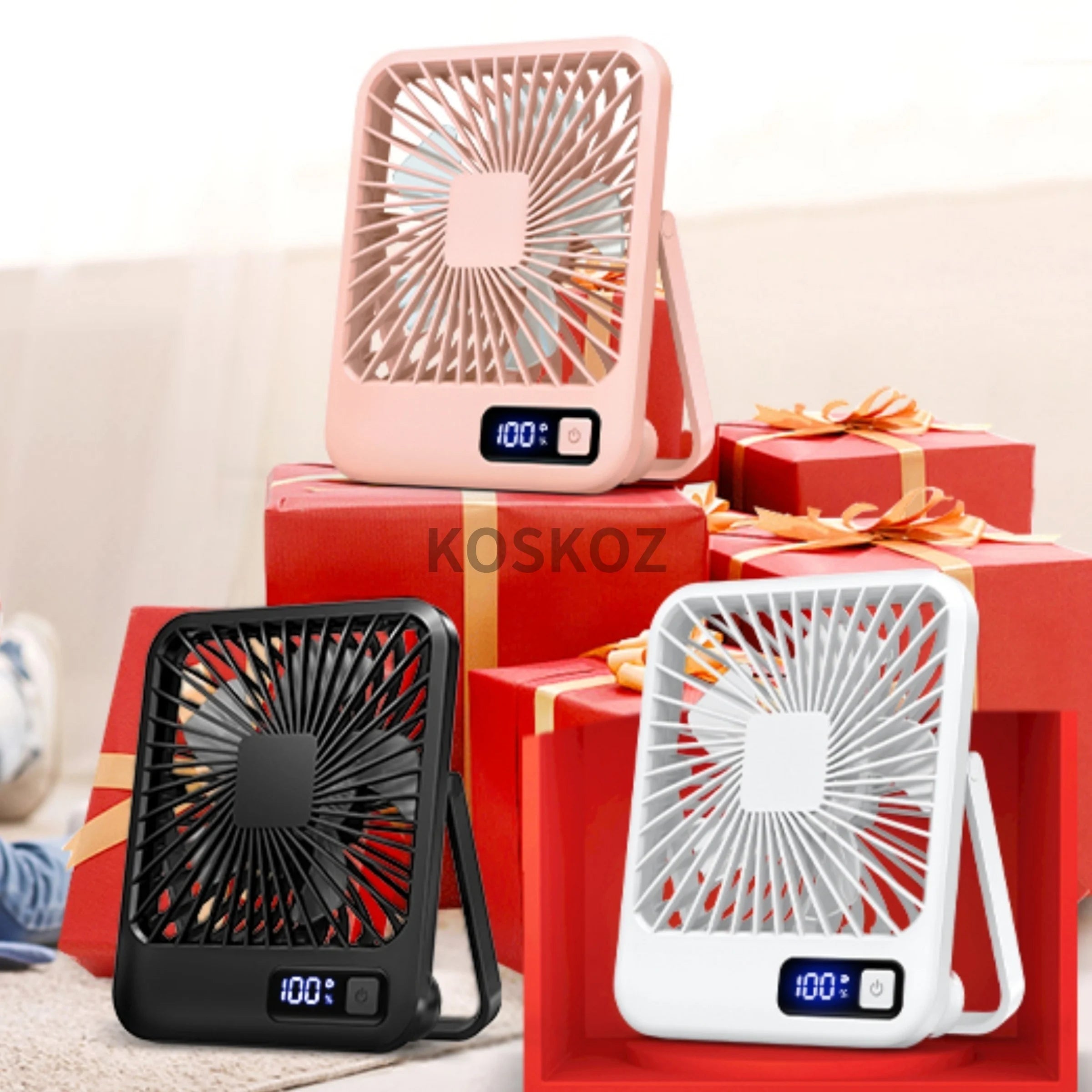 Ventilador de Mesa USB Recarregável Dobrável 180 Graus - Foto 15