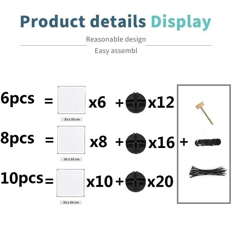 Cerca dobrável DIY modular para pet em fundo branco