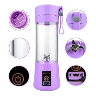 Liquidificador Portátil Recarregável USB 6 Lâminas - Foto 7