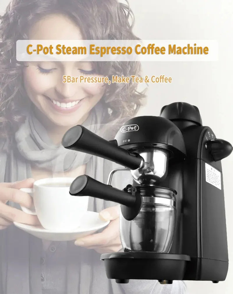 Máquina de Café Espresso Semi Automática 15 Bar com Vaporizador de Leite - Foto 7
