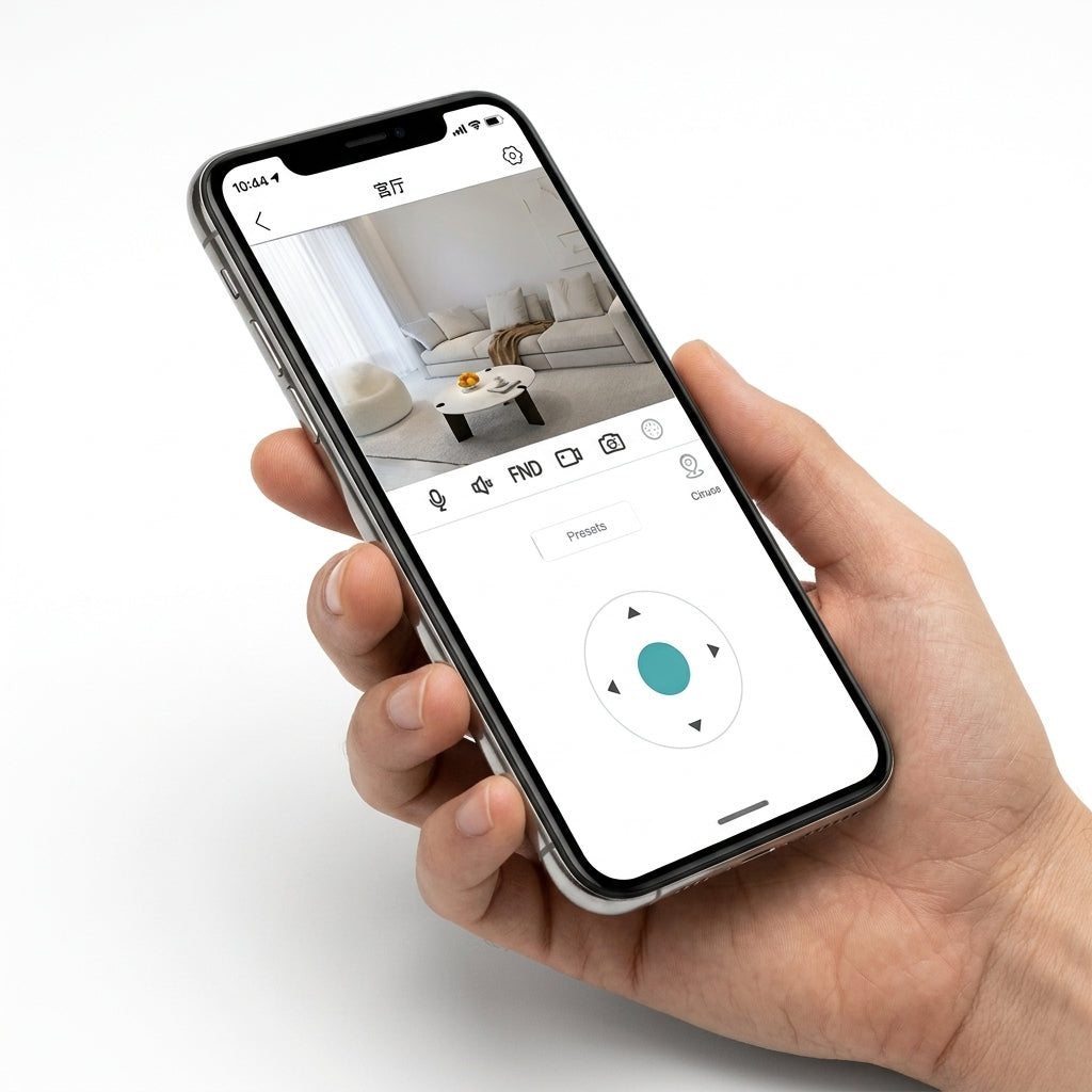 Câmera WiFi Pet 360° com Visão Noturna e Áudio Bidirecional - foto 2