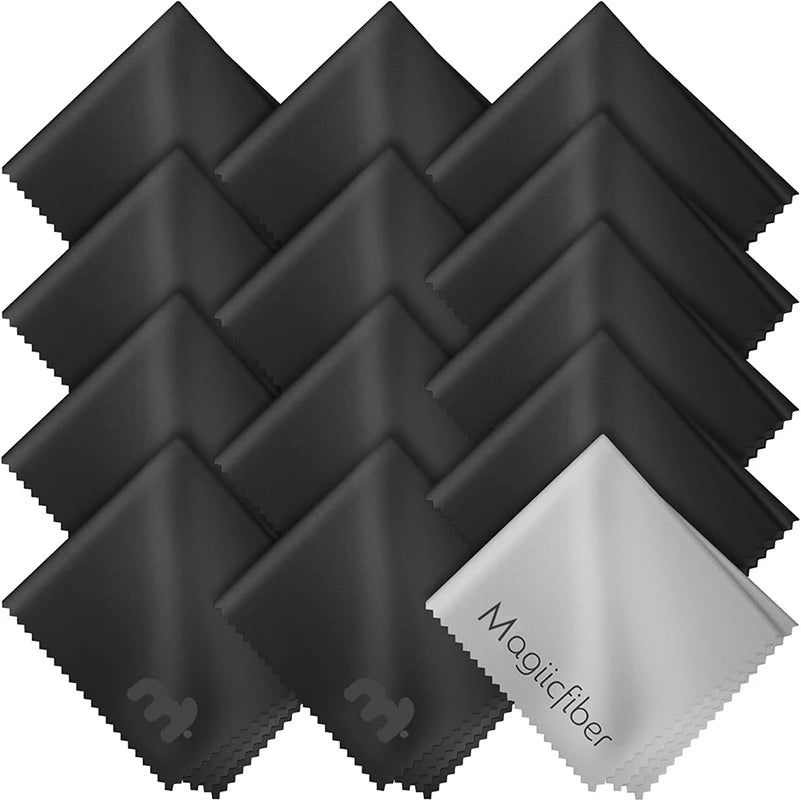 Kit de panos microfibra japonês ultra absorventes em fundo branco