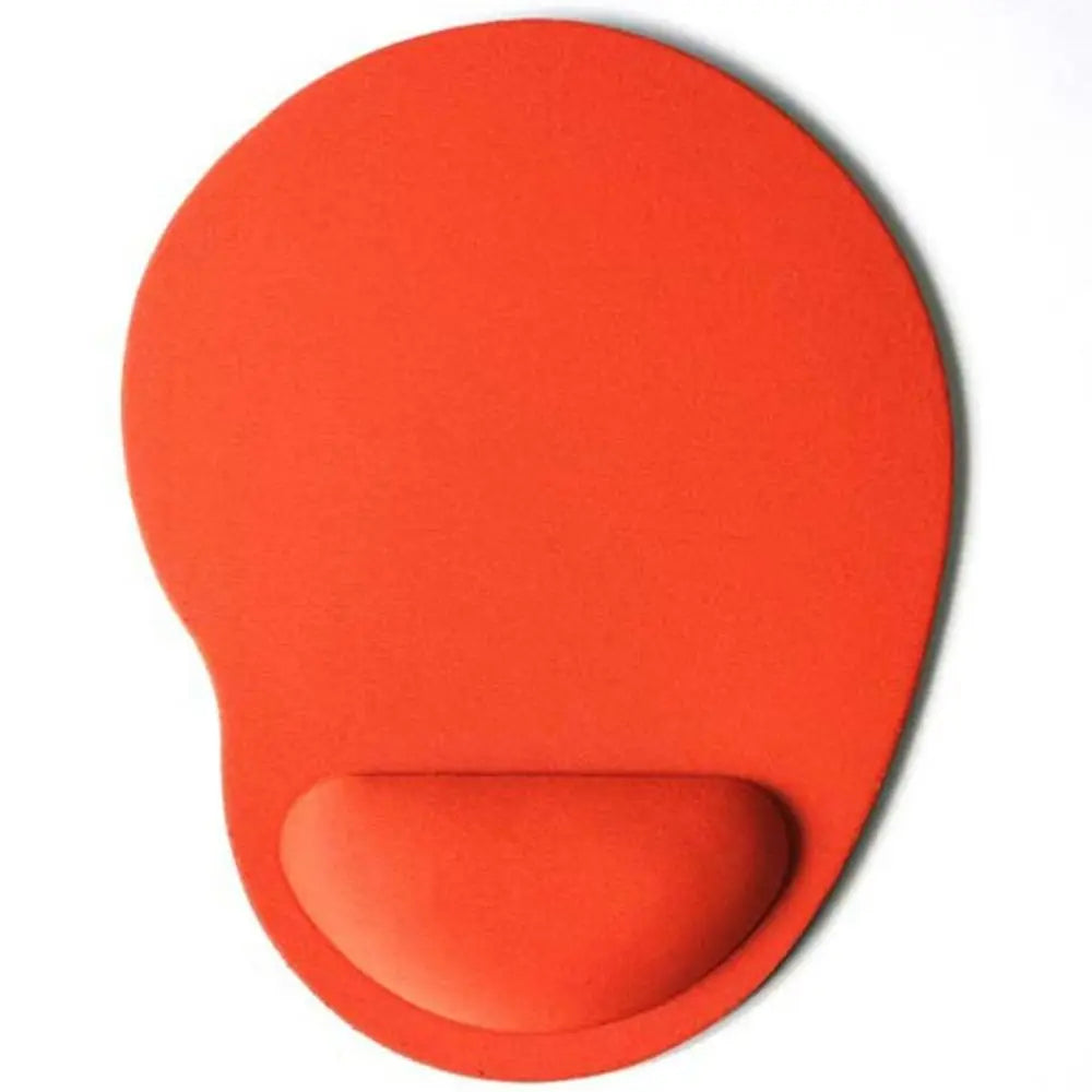 Mouse pad ergonômico com apoio de pulso em gel em fundo branco