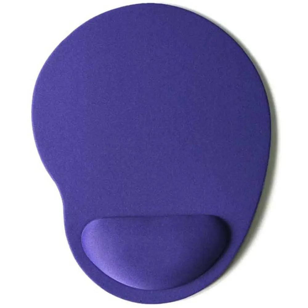Mouse pad ergonômico com apoio de pulso em gel em fundo branco