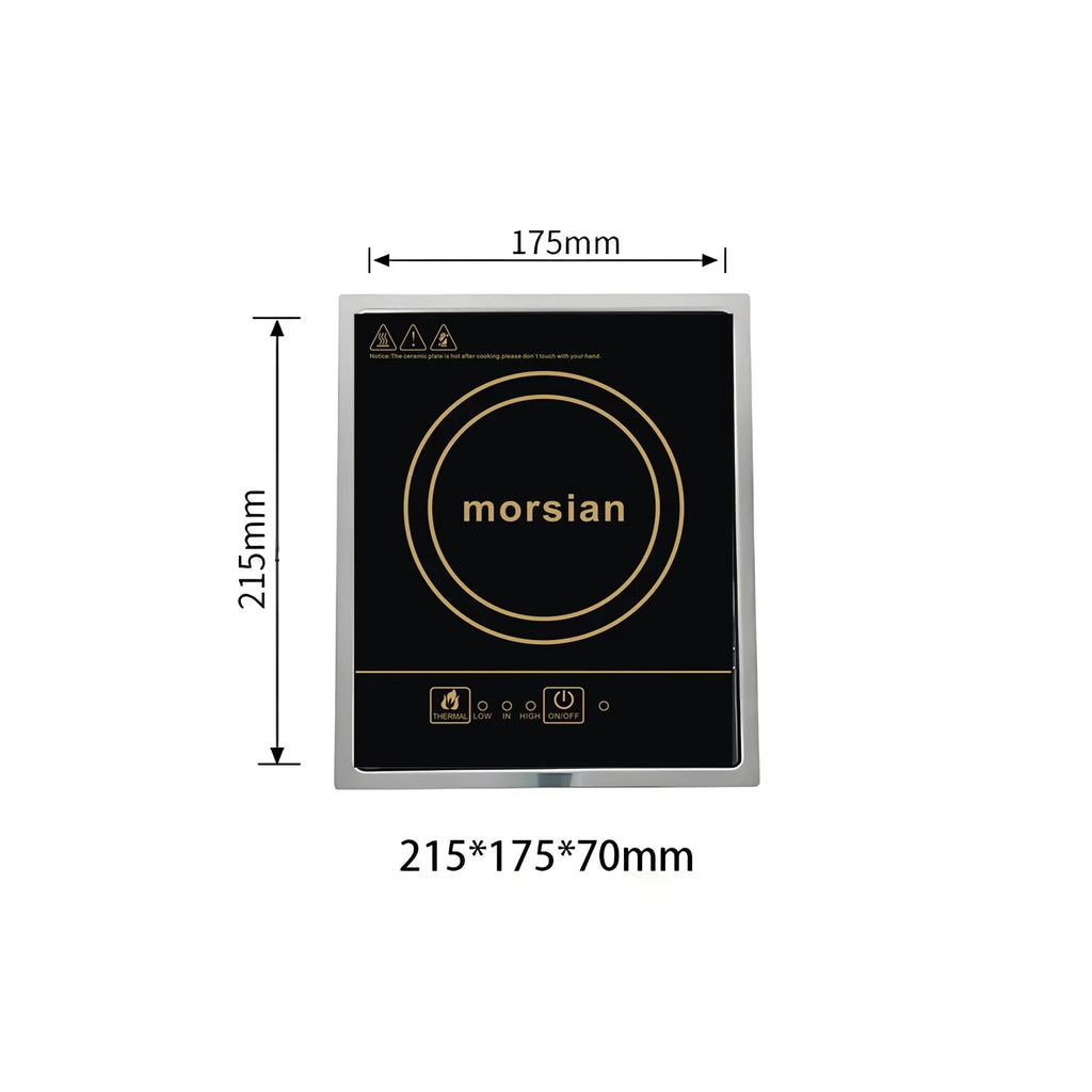 Cooktop de Indução Portátil 1200W Compacto para Camping Barco e Cozinha - Foto 3
