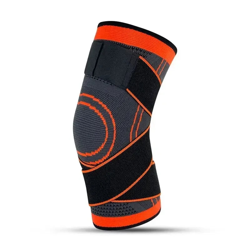 Joelheira Compressão Esportiva Ajustável Par Proteção Tendinite - Foto 12