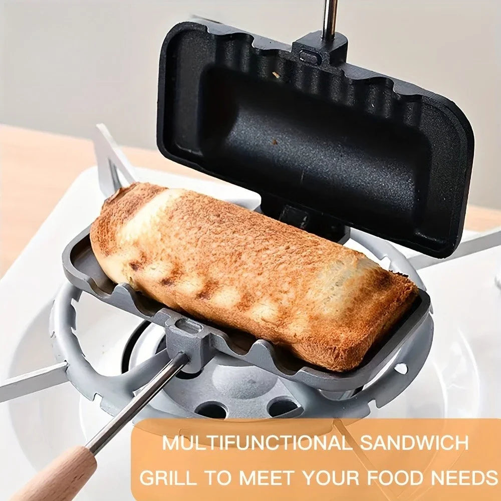 Sanduicheira Grill Dupla Antiaderente Placa Removível 3
