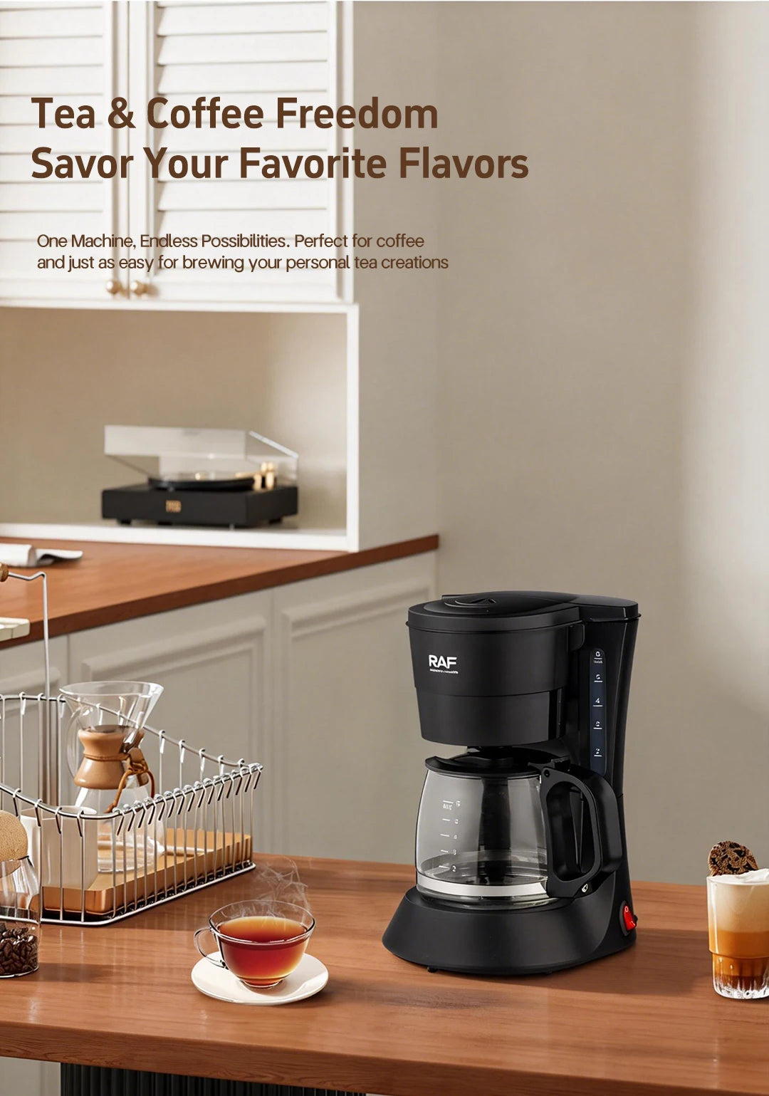 Cafeteira Elétrica de Filtro Automática com Jarra de Vidro e Função Aquecimento - Foto 15