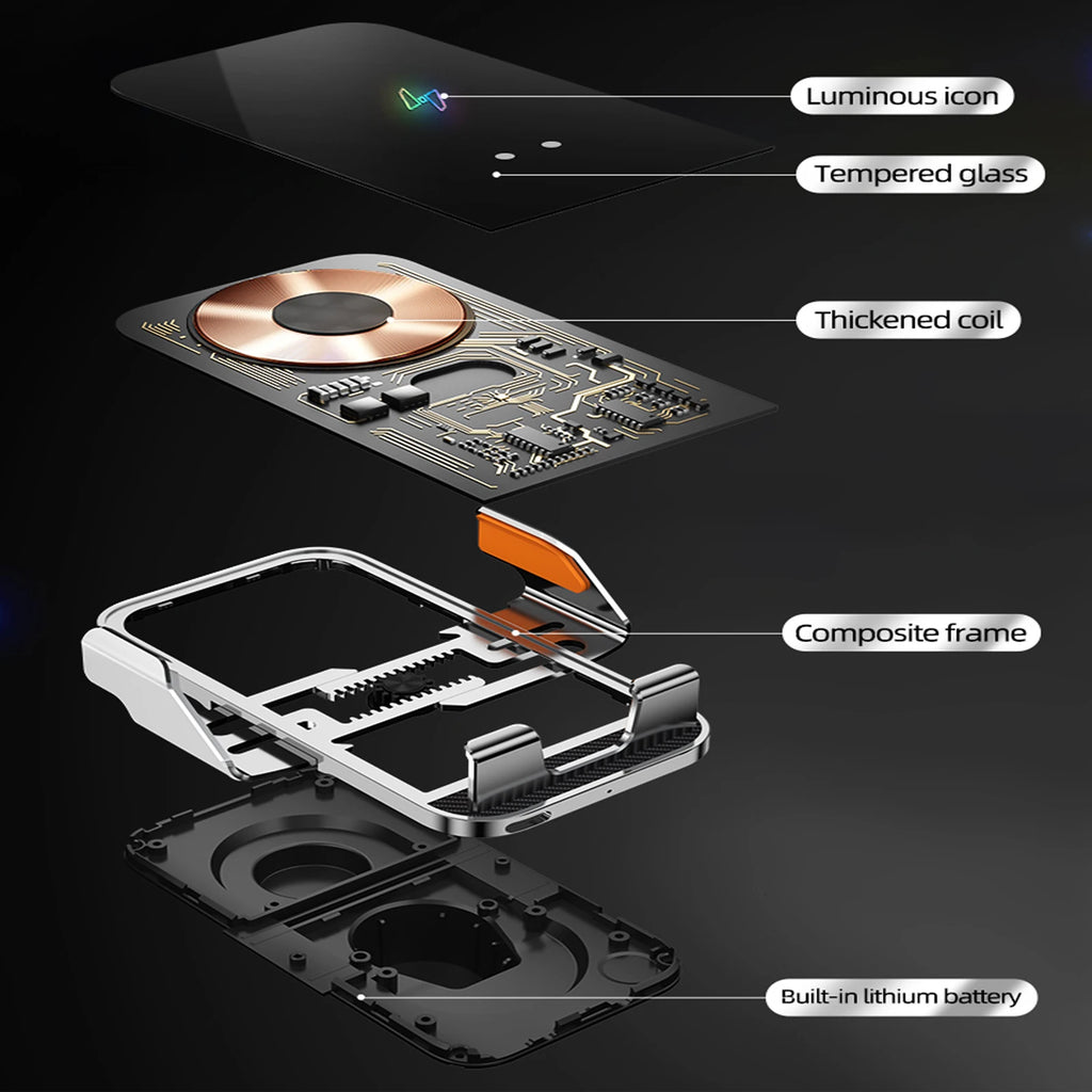 Suporte Veicular para Celular com Carregador Sem Fio Sensor 3