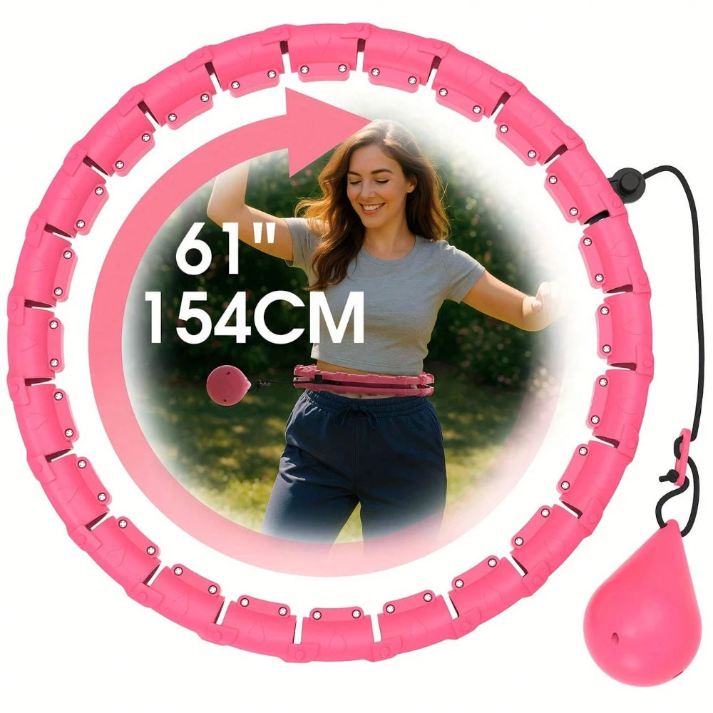 Bambolê Inteligente Ajustável Massageador Abdômen Fitness - Foto 17