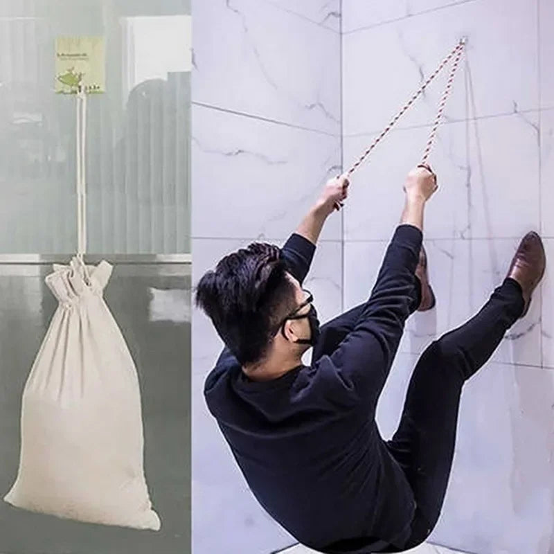 Kit de ganchos adesivos transparentes para parede em fundo branco