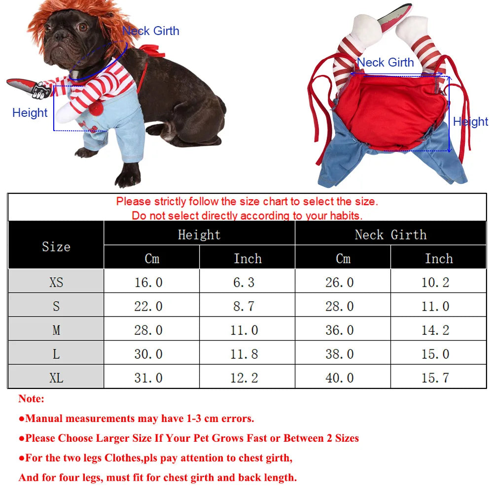 Fantasia para pets halloween cosplay divertida para cães e gatos em fundo branco