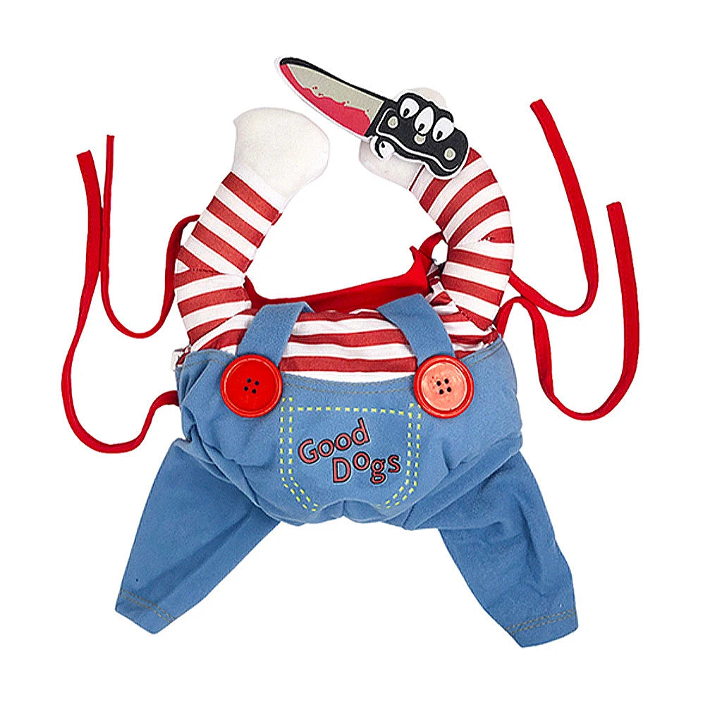 Fantasia para pets halloween cosplay divertida para cães e gatos em fundo branco
