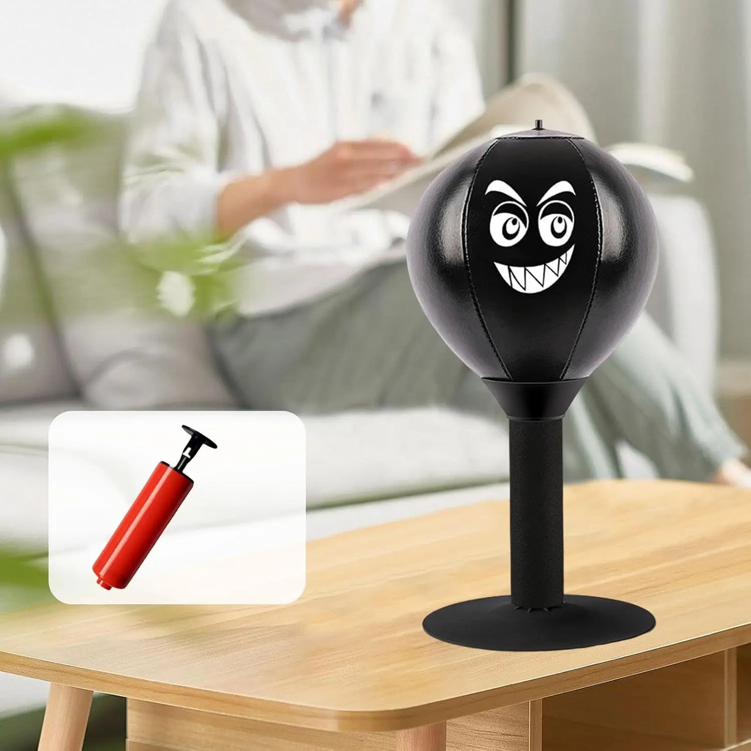 Saco de Boxe Inflavel Portatil