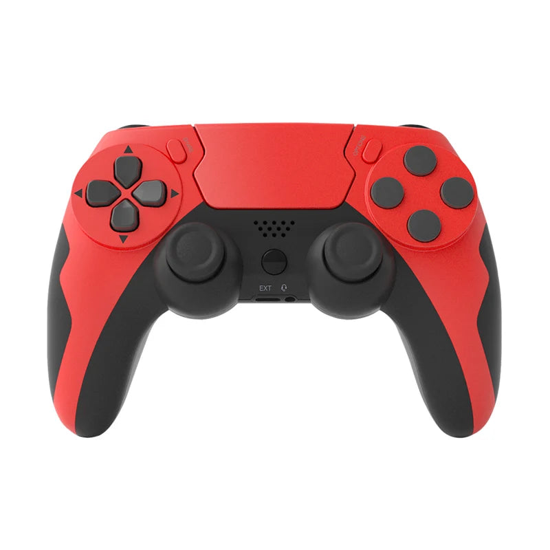 Controle gamer bluetooth sem fio vibração em fundo branco