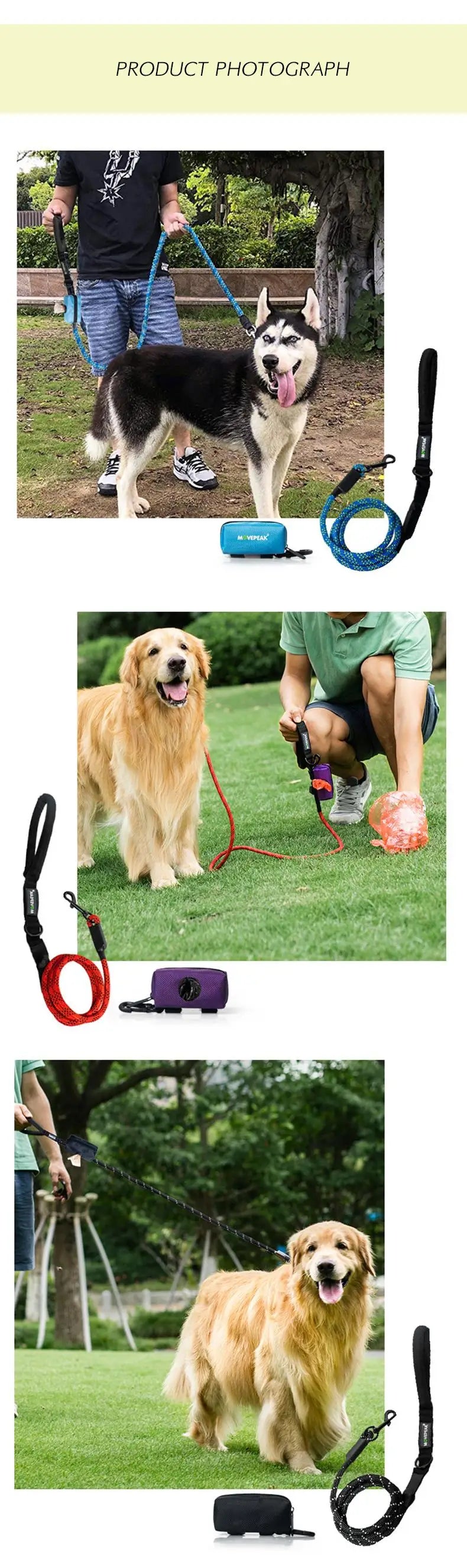 Dispenser de saquinho biodegradável para passeio do cachorro em fundo branco