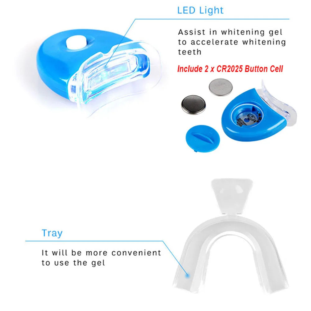 Kit Clareador Dental LED com Gel de Peróxido e Moldeira - Foto 14
