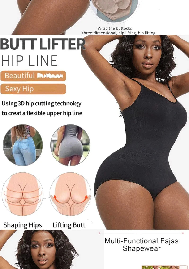 Body Modelador Feminino Redutor Abdômen Alça Ajustável - Foto 17