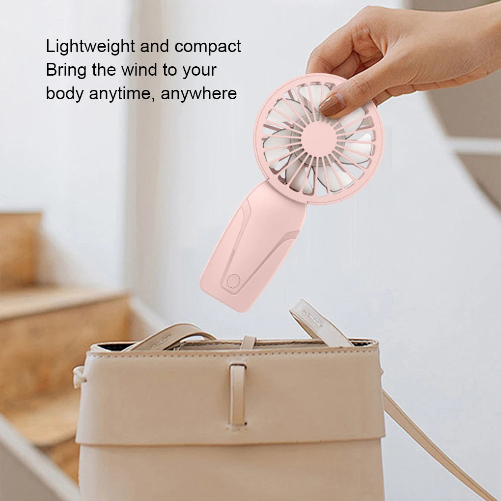 Mini Ventilador Portátil de Mão USB Recarregável - Foto 6