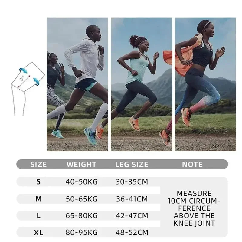 Joelheira Compressão Esportiva Ajustável Par Proteção Tendinite 6