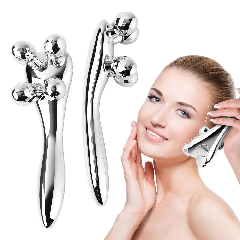 Massageador Facial 4D Giratório Lifting e Antirrugas 1