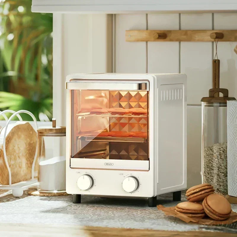 Forno Elétrico Retrô 12L Multifuncional com Timer e Controle de Temperatura - foto 34
