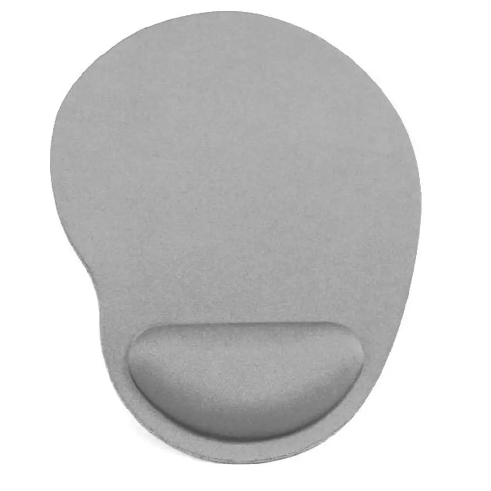 Mouse pad ergonômico com apoio de pulso em gel em fundo branco