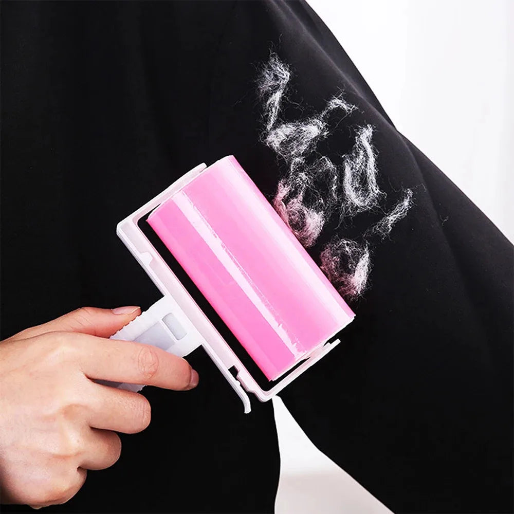 Bola tira pelos reutilizável para roupas e sofá em fundo branco
