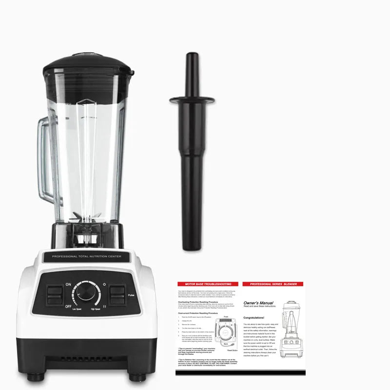 Liquidificador Profissional 2200W Copo 2L Sem BPA para Sucos e Smoothies - Foto 17
