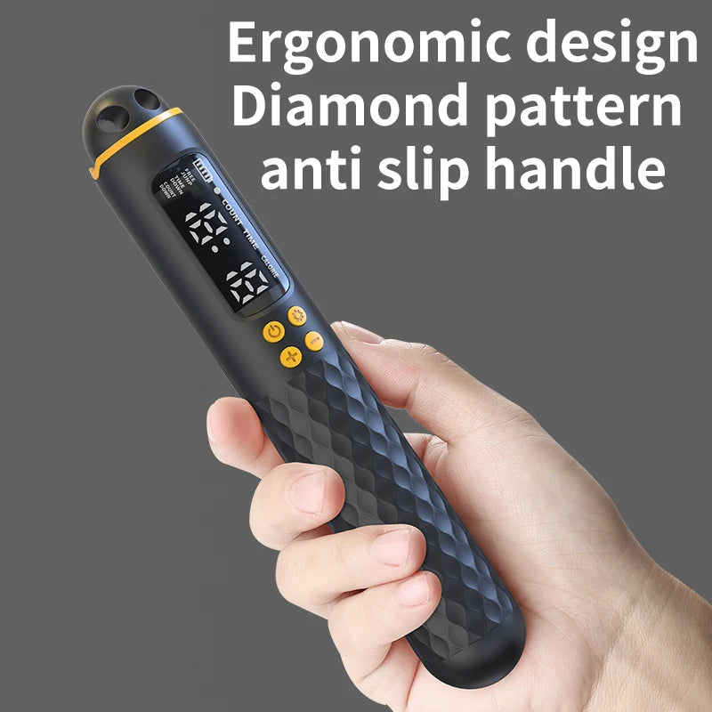 Corda de Pular Digital USB Contador Calorias e Tempo 4