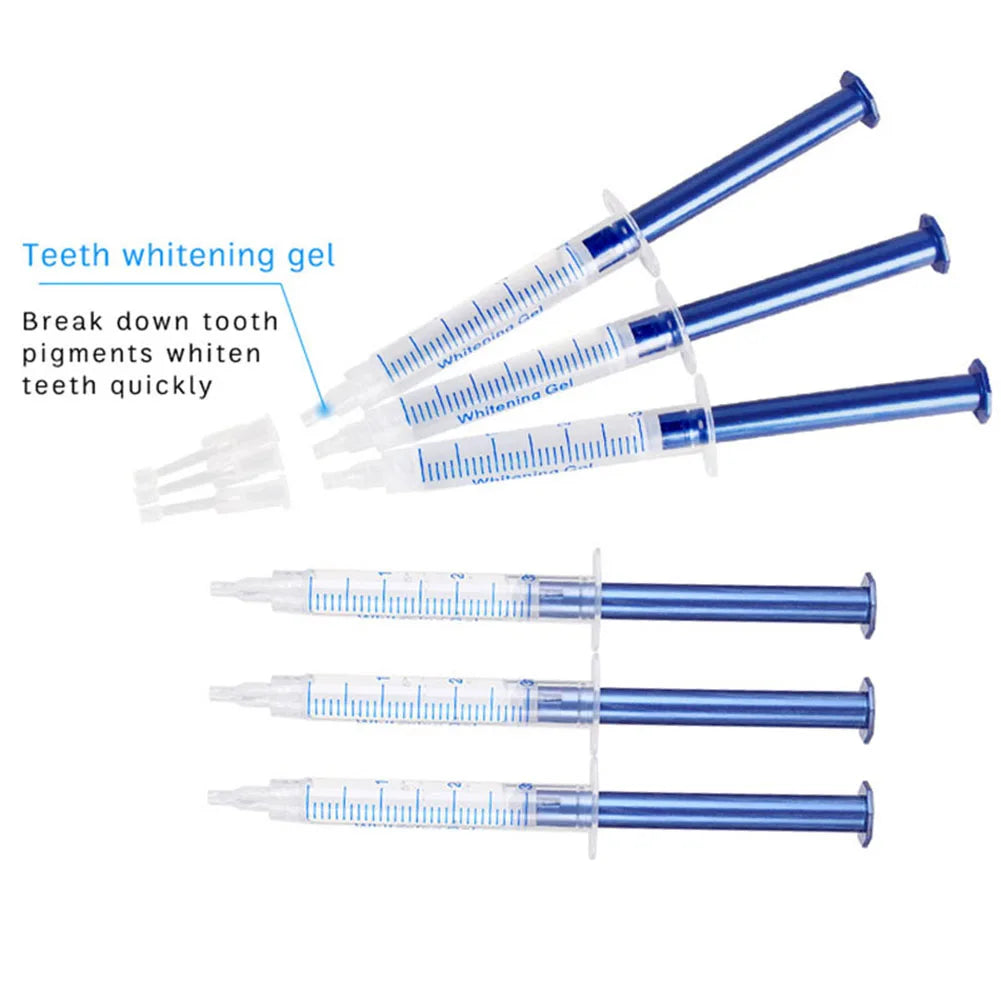 Kit Clareador Dental LED com Gel de Peróxido e Moldeira 3