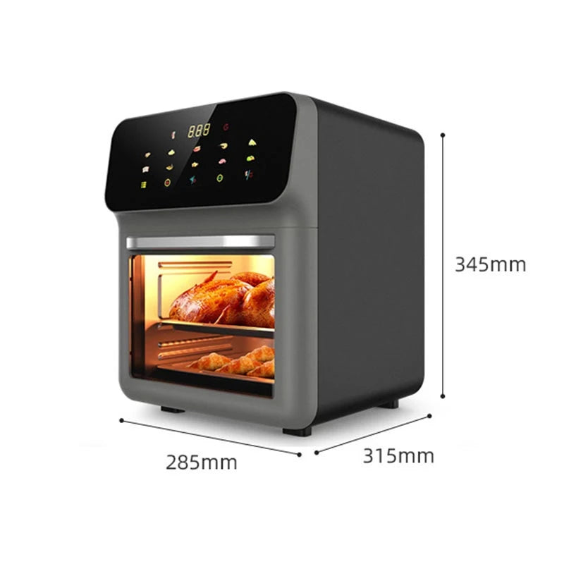 Fritadeira Elétrica Air Fryer 12L com Tela Digital Touch e Sem Óleo - foto 22