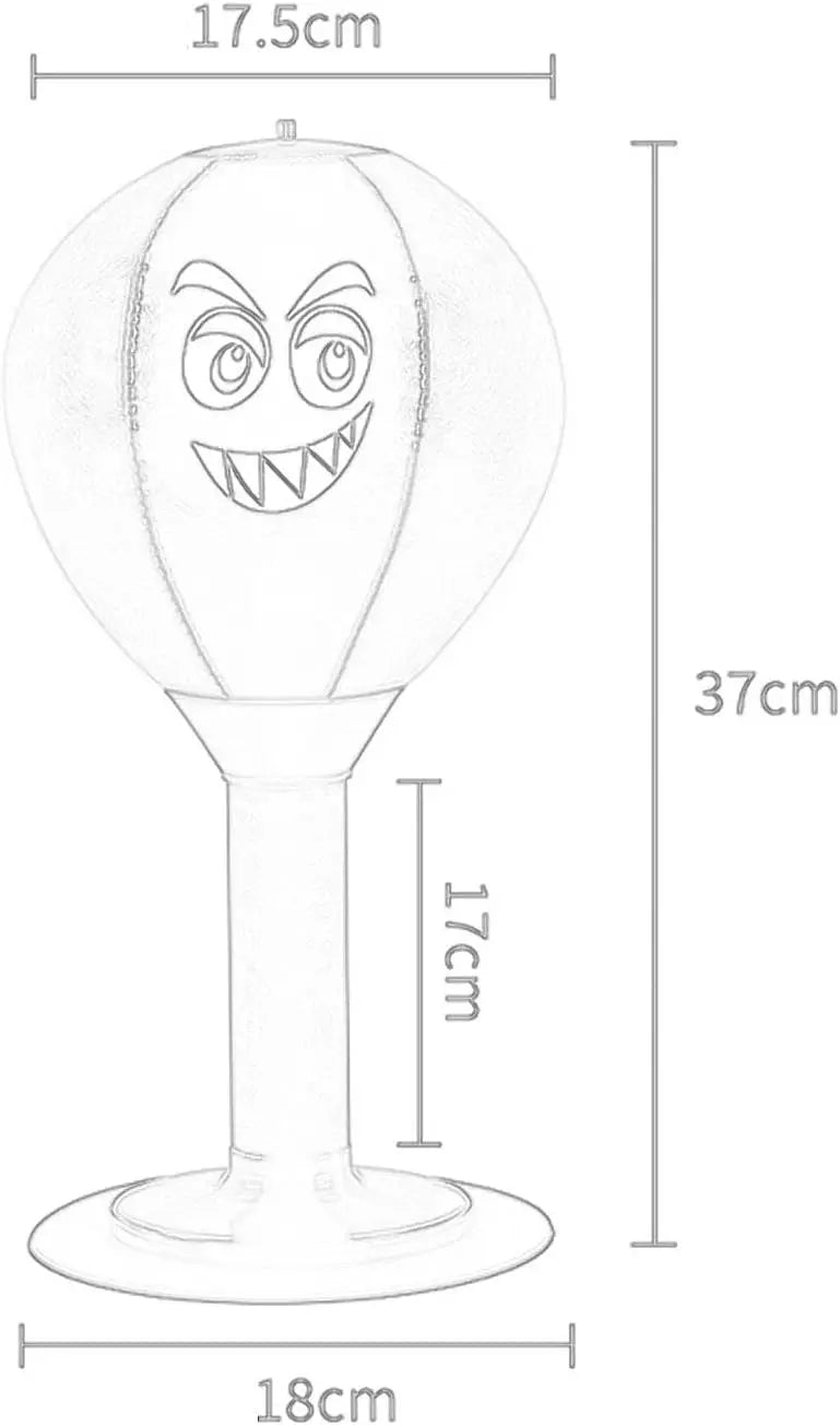 Saco de Boxe Inflavel Portatil