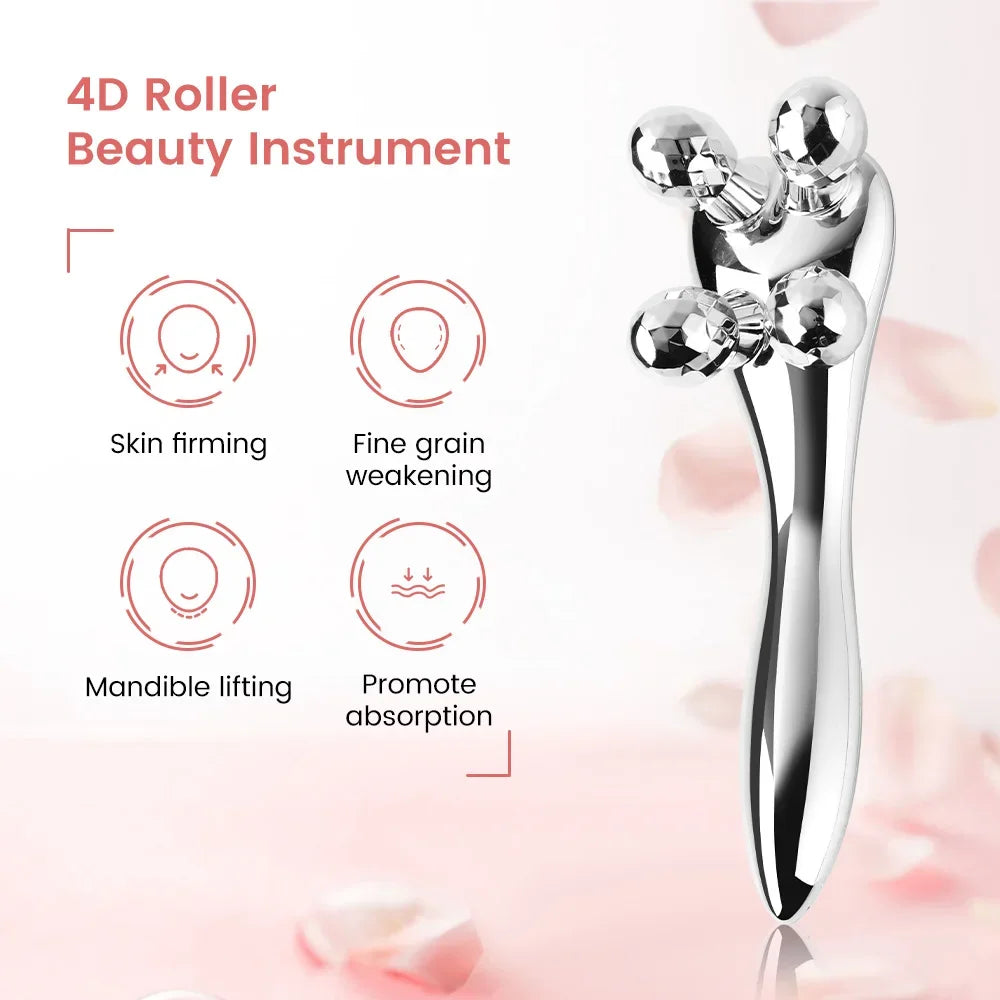 Massageador Facial 4D Giratório Lifting e Antirrugas 7