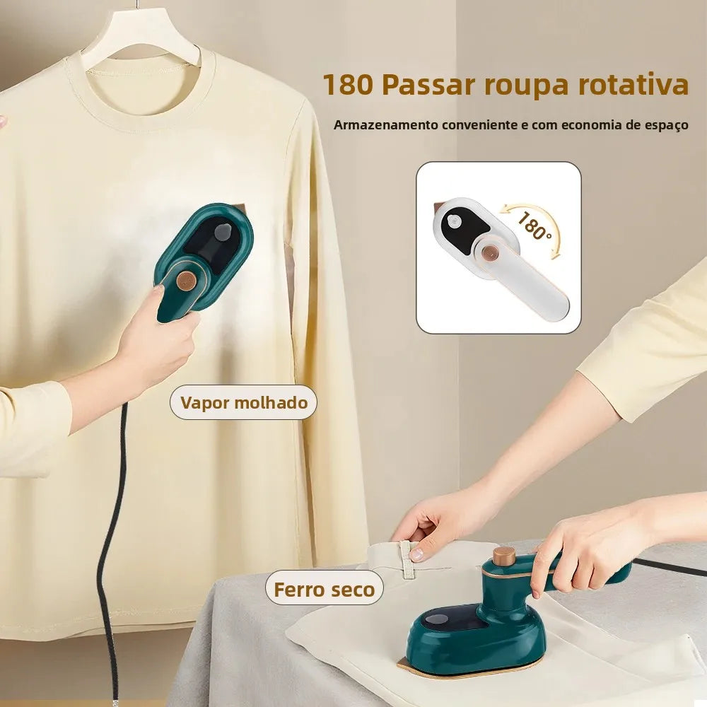 Mini Vaporizador de Roupas Portátil Ferro a Vapor de Mão 2