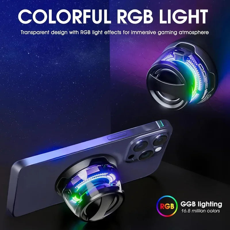 Caixa de Som Bluetooth Magnética Portátil com Luz RGB - Foto 3