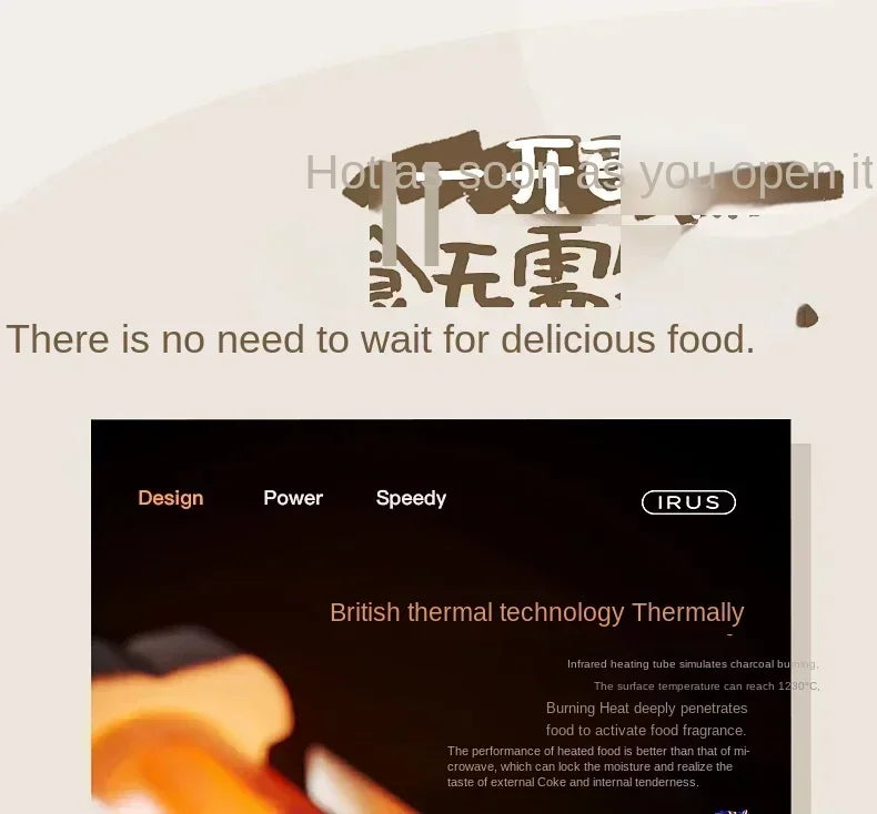Forno Elétrico Retrô 12L Multifuncional com Timer e Controle de Temperatura - Foto 17