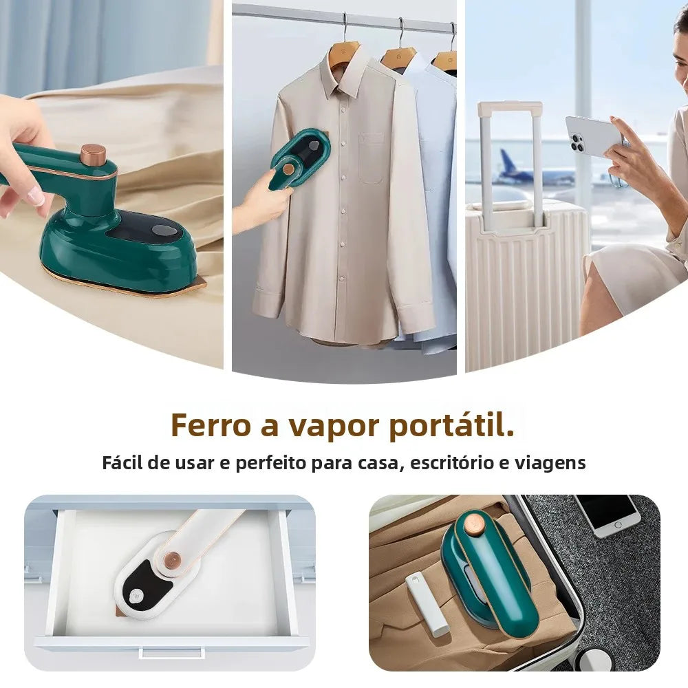 Mini Vaporizador de Roupas Portátil Ferro a Vapor de Mão 6