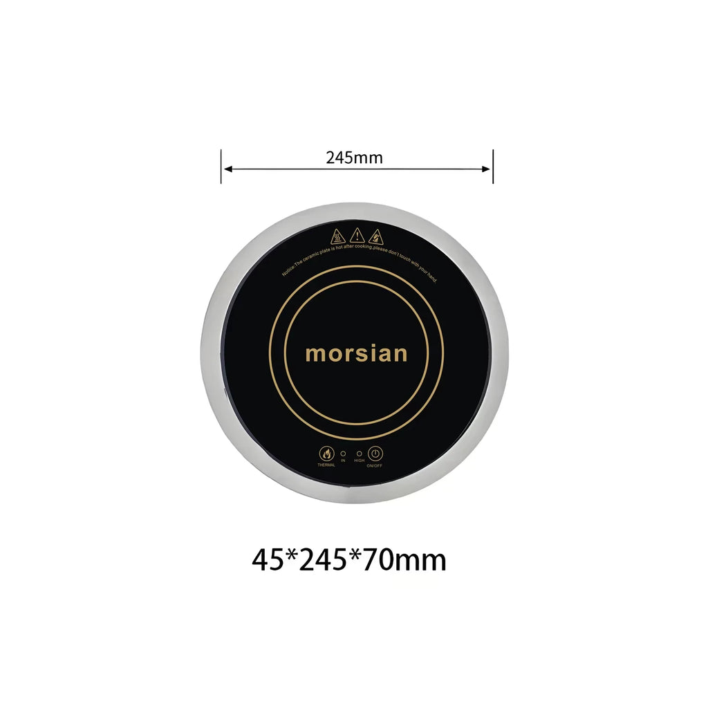 Cooktop de Indução Portátil 1200W Compacto para Camping Barco e Cozinha - Foto 2