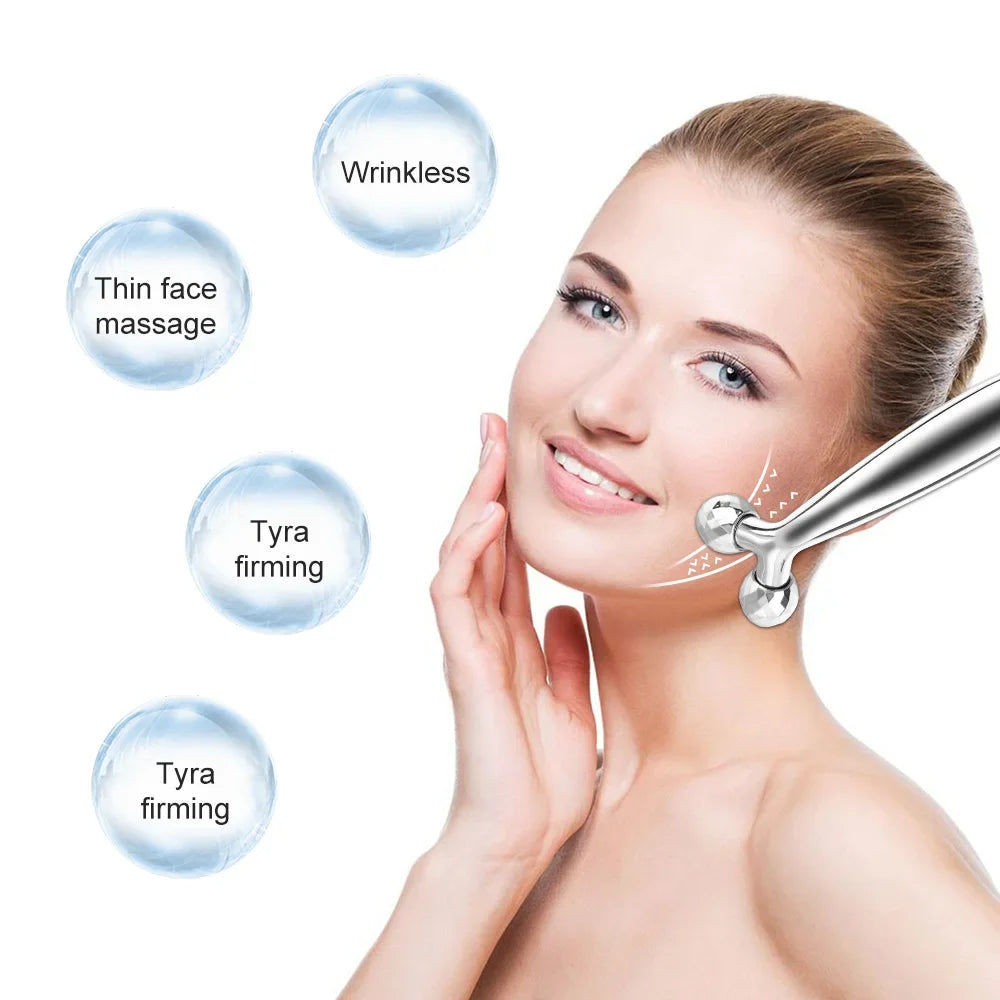 Massageador Facial 4D Giratório Lifting e Antirrugas - Foto 19