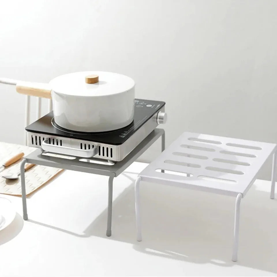 Prateleira Expansível Cozinha Organizador Temperos Dupla Camada 10