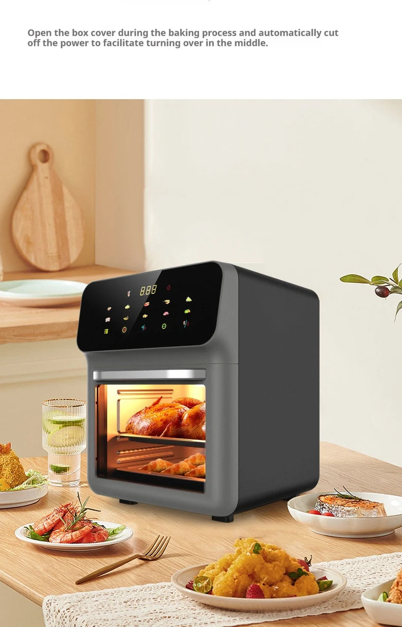 Fritadeira Elétrica Air Fryer 12L com Tela Digital Touch e Sem Óleo - Foto 17