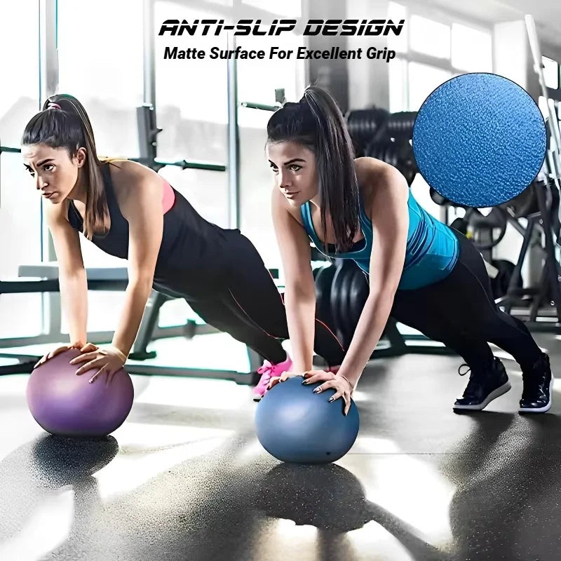 Bola de pilates 25cm mini ball yoga em fundo branco