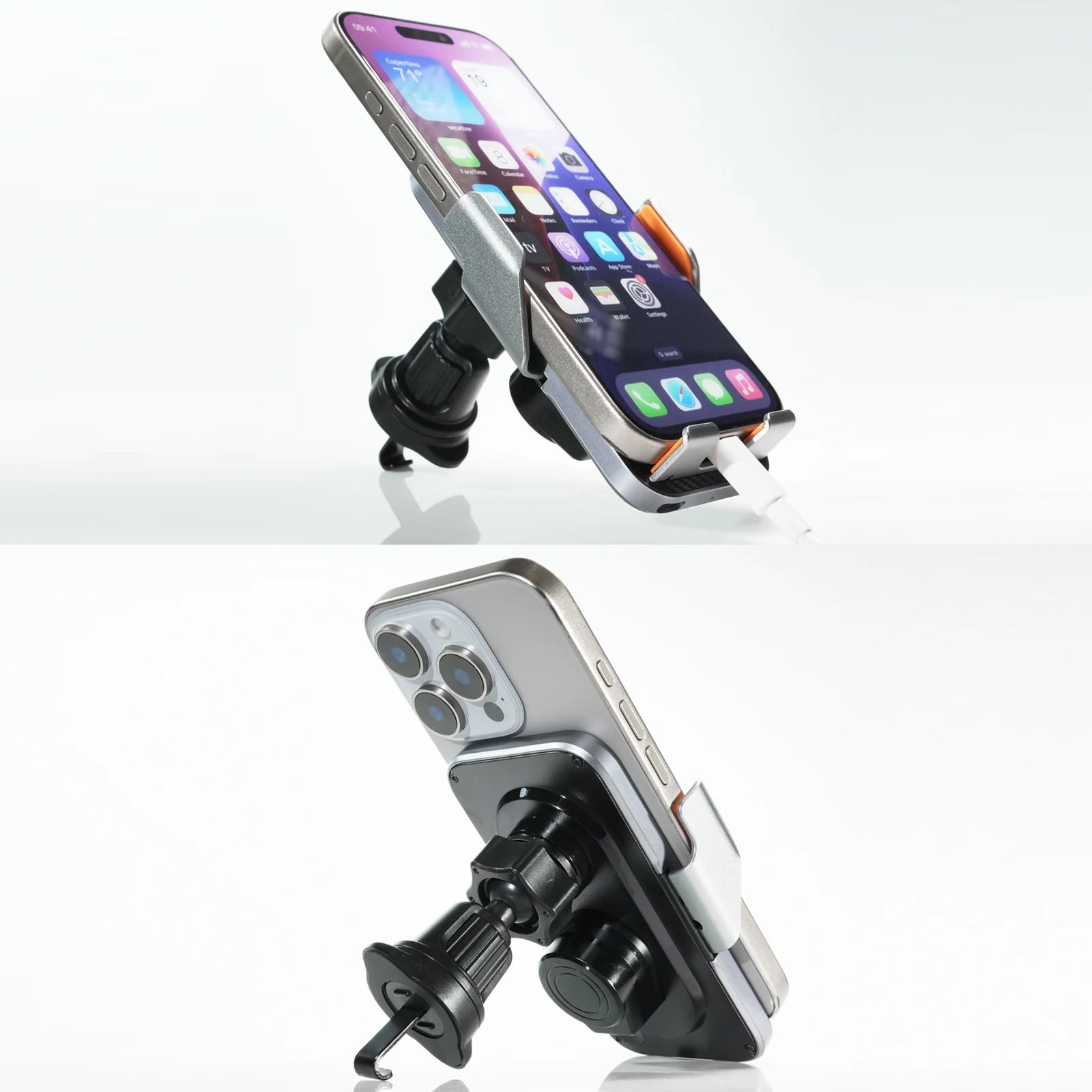 Suporte Veicular para Celular com Carregador Sem Fio Sensor 5