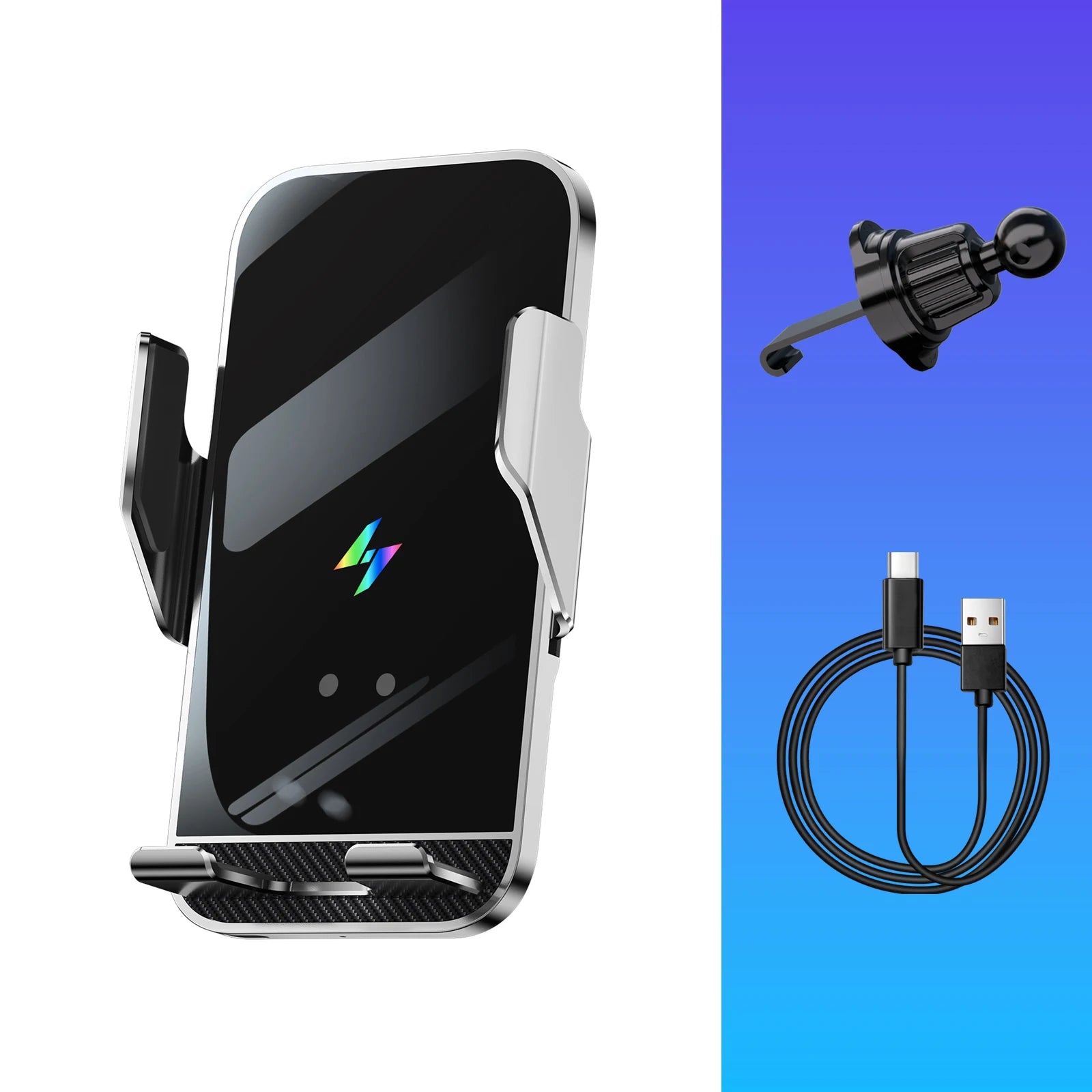Suporte Veicular para Celular com Carregador Sem Fio Sensor - Foto 20