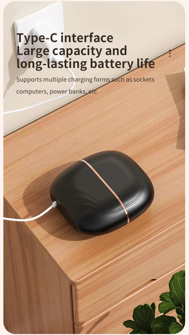 Mini Prancha Alisadora Sem Fio USB Recarregável Portátil - foto 22
