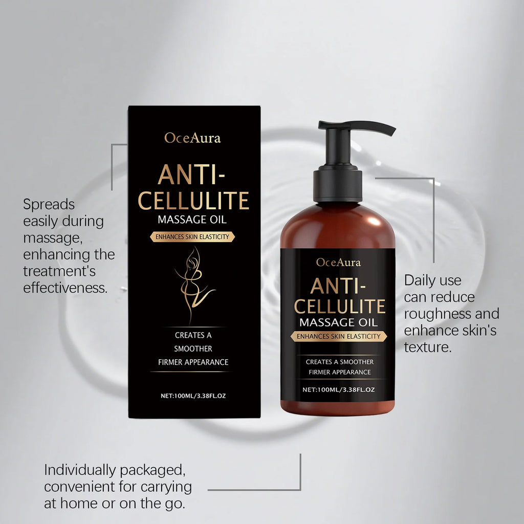 Óleo Corporal Firmador Anticelulite Massagem Redutor 3
