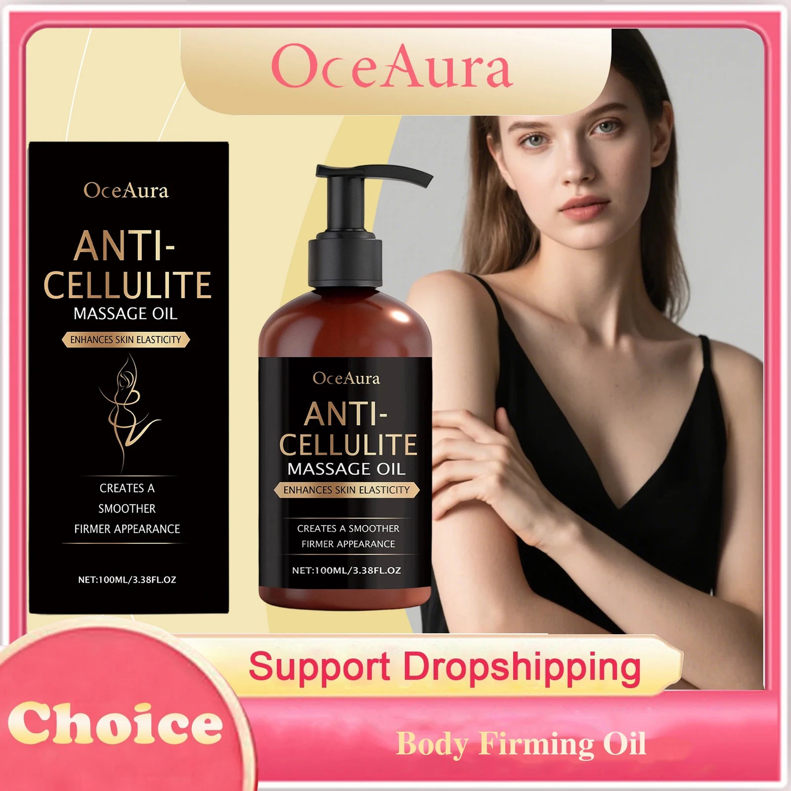 Óleo Corporal Firmador Anticelulite Massagem Redutor 1