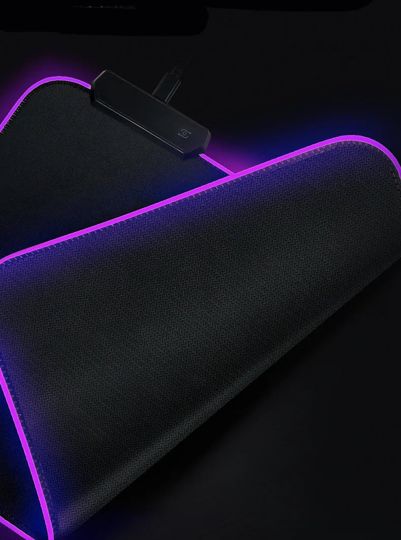 Mousepad Gamer RGB LED Grande Antiderrapante para Teclado - Foto 12